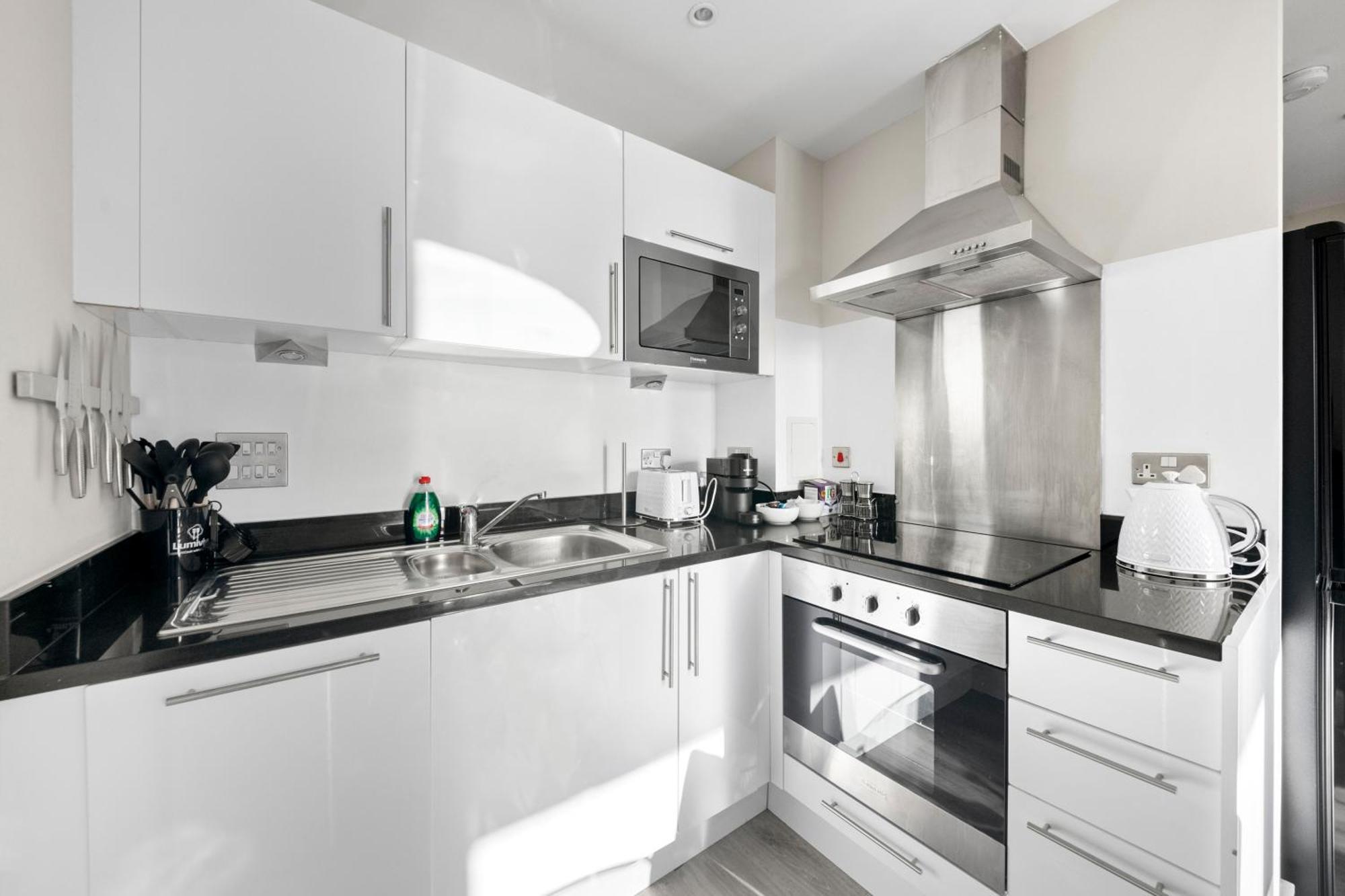 Londwell, Canary Wharf Skyline Balcony Suite London Exterior photo